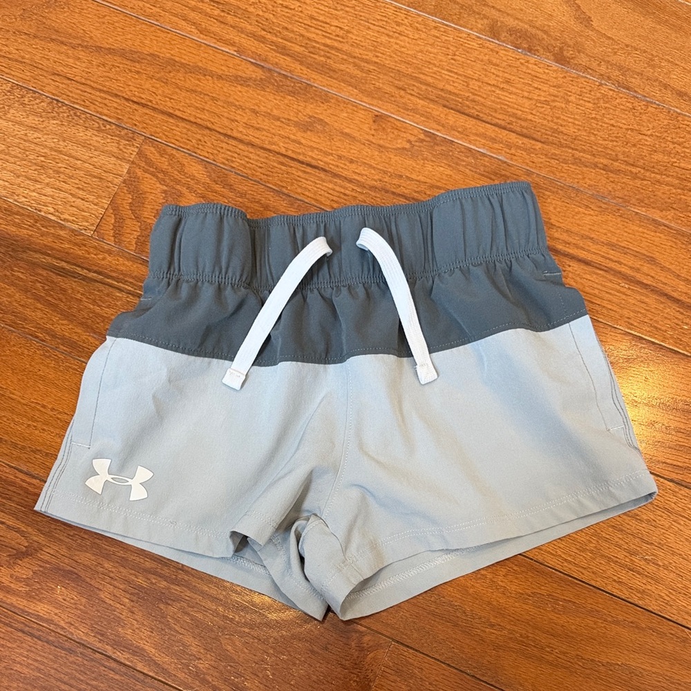 Under Armour Kids' Two-Tone Gray Shorts